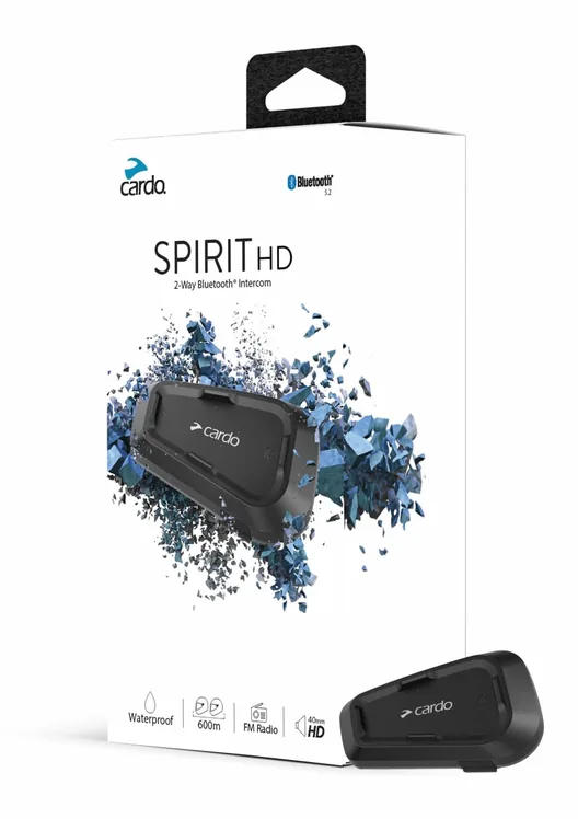 Cardo Spirit HD, vue principale