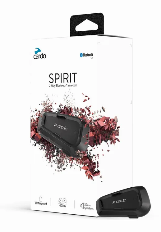 Cardo Spirit, vue principale