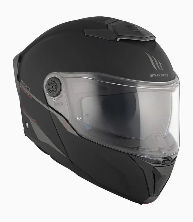 MT Helmets Atom 2, vue 3
